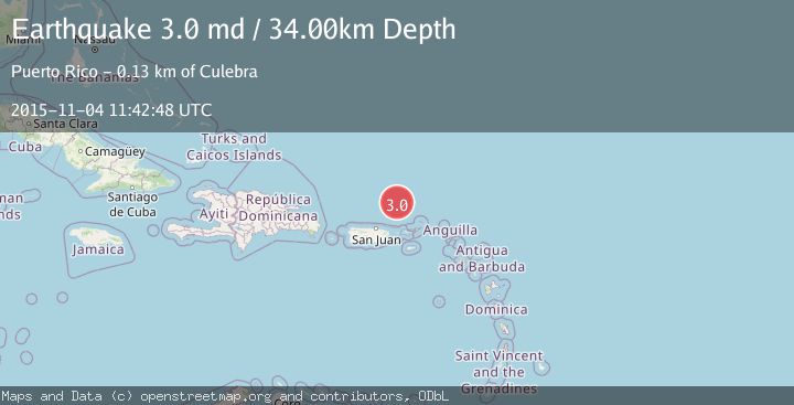 Map of PUERTO RICO REGION