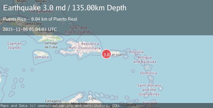 Map of MONA PASSAGE, PUERTO RICO