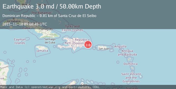 Map of DOMINICAN REPUBLIC