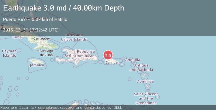 Map of PUERTO RICO REGION