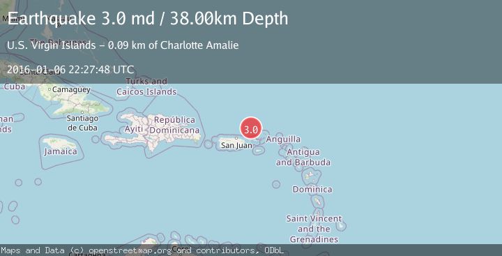 Map of PUERTO RICO REGION