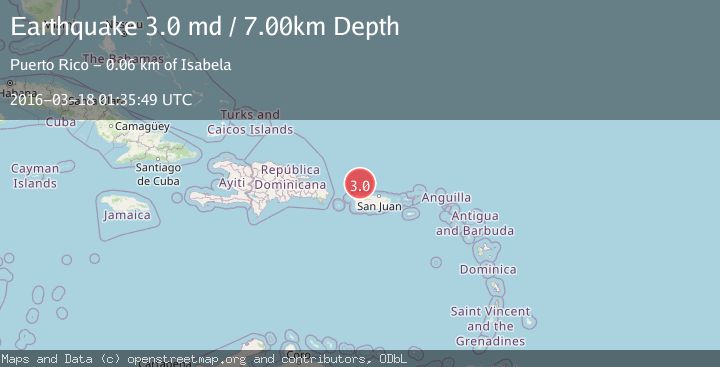 Map of PUERTO RICO REGION