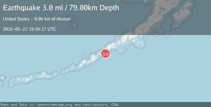 Map of UNIMAK ISLAND REGION, ALASKA