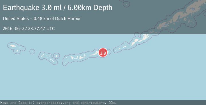 Map of ANDREANOF ISLANDS, ALEUTIAN IS.