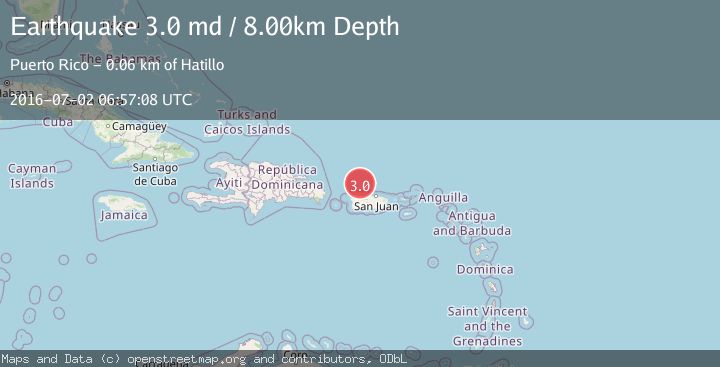 Map of PUERTO RICO REGION
