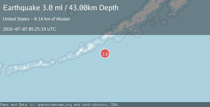 Map of UNIMAK ISLAND REGION, ALASKA