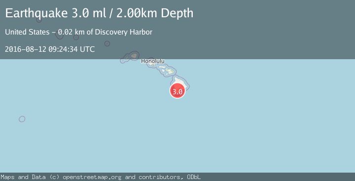 Map of ISLAND OF HAWAII, HAWAII