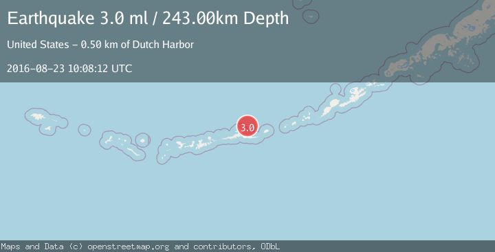 Map of ANDREANOF ISLANDS, ALEUTIAN IS.