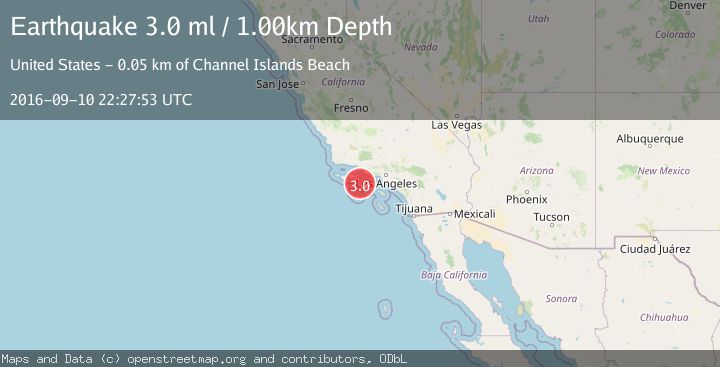 Map of CHANNEL ISLANDS REG., CALIFORNIA
