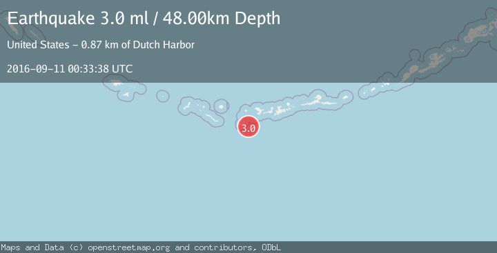 Map of ANDREANOF ISLANDS, ALEUTIAN IS.