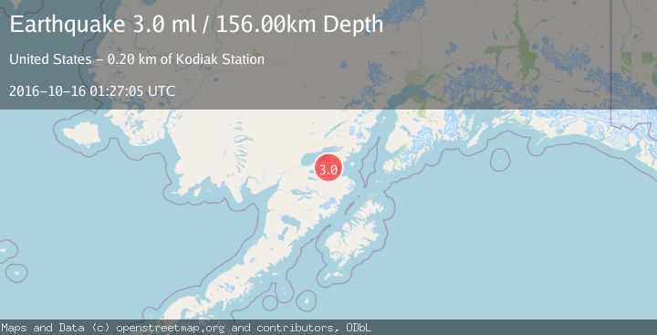 Map of SOUTHERN ALASKA