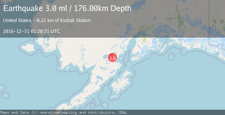 Map of SOUTHERN ALASKA