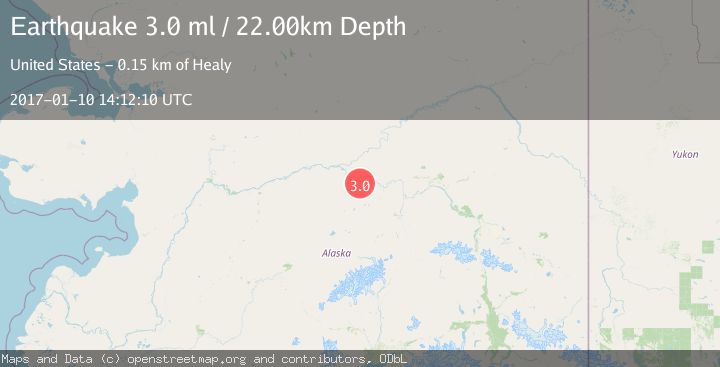 Map of CENTRAL ALASKA