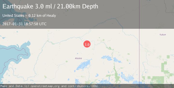 Map of CENTRAL ALASKA