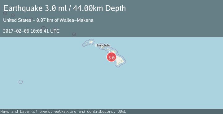 Map of MAUI REGION, HAWAII