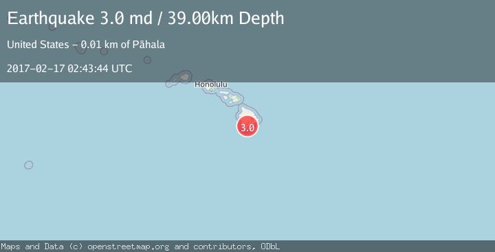 Map of ISLAND OF HAWAII, HAWAII
