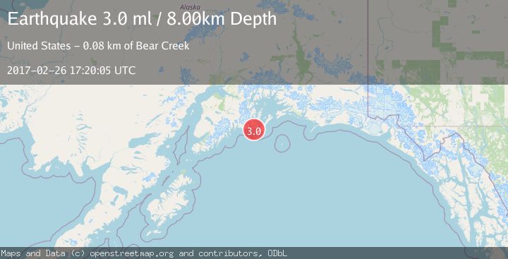 Map of KENAI PENINSULA, ALASKA