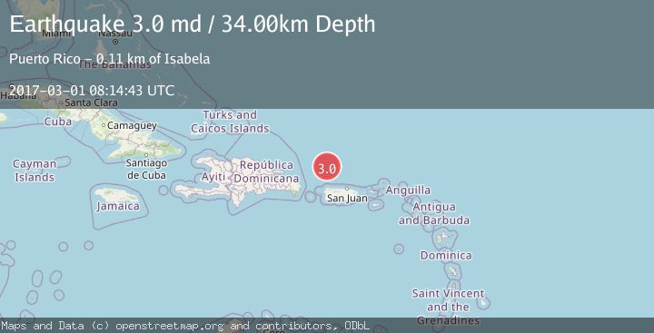 Map of PUERTO RICO REGION