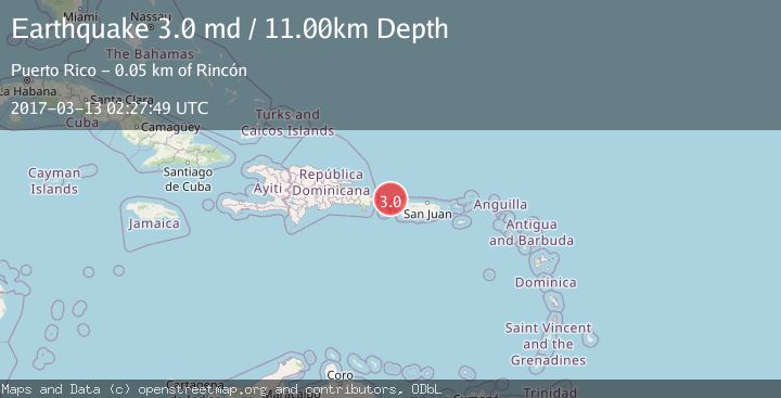 Map of PUERTO RICO REGION