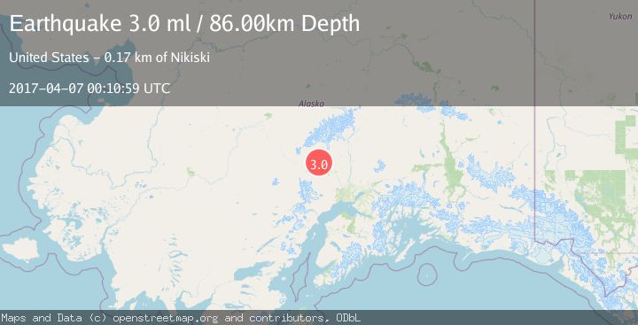 Map of CENTRAL ALASKA