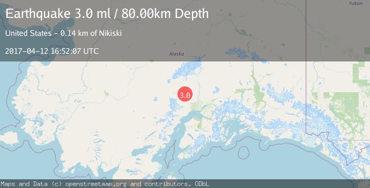 Map of SOUTHERN ALASKA