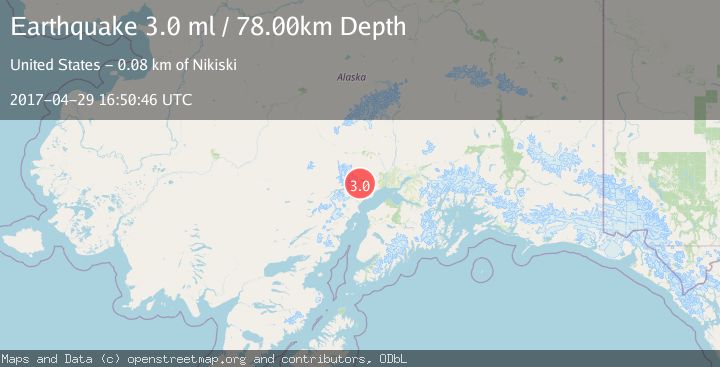 Map of SOUTHERN ALASKA