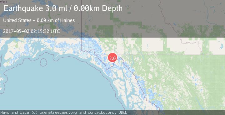 Map of SOUTHEASTERN ALASKA