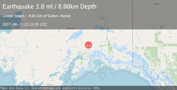 Map of CENTRAL ALASKA