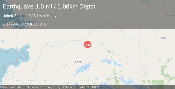 Map of CENTRAL ALASKA