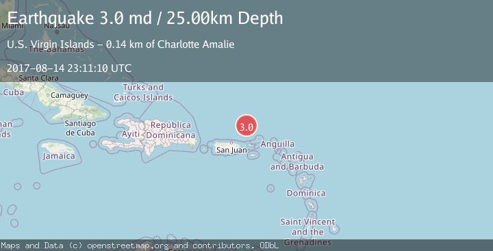 Map of PUERTO RICO REGION