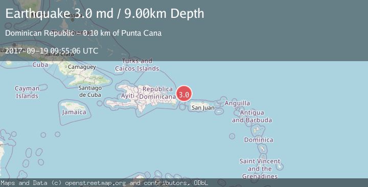 Map of PUERTO RICO REGION