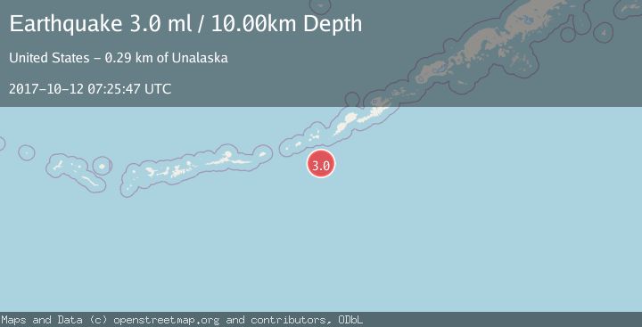 Map of FOX ISLANDS, ALEUTIAN ISLANDS