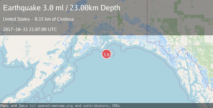 Map of GULF OF ALASKA