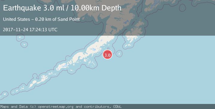 Map of ALASKA PENINSULA