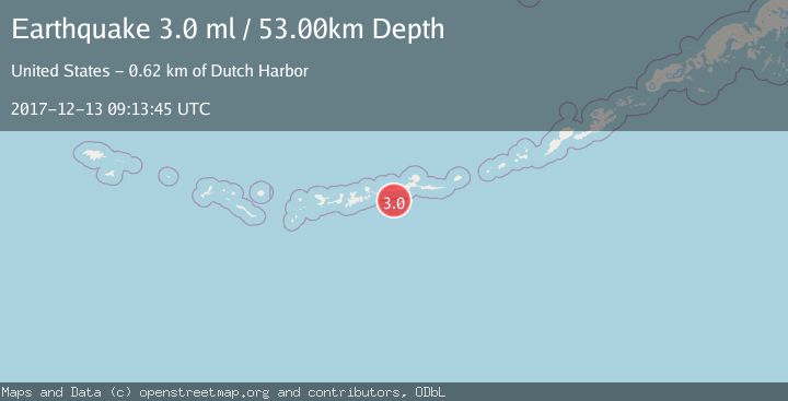 Map of ANDREANOF ISLANDS, ALEUTIAN IS.