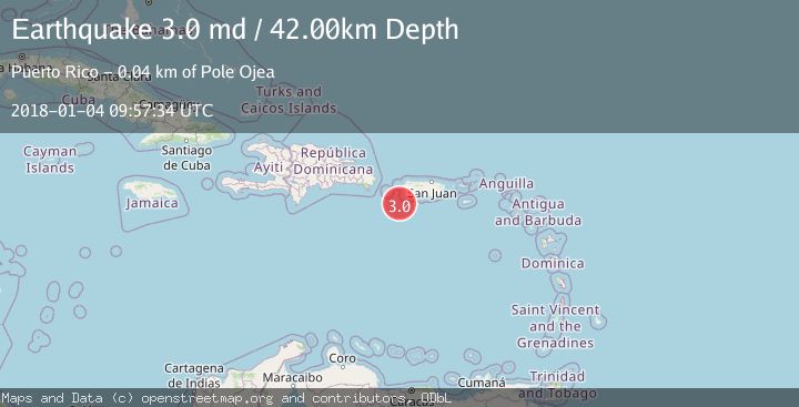 Map of PUERTO RICO REGION