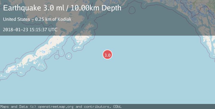 Map of GULF OF ALASKA
