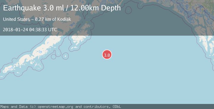 Map of GULF OF ALASKA
