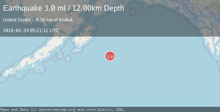 Map of GULF OF ALASKA