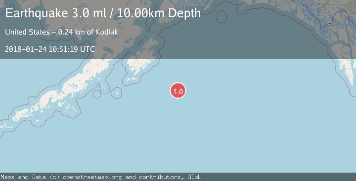 Map of GULF OF ALASKA