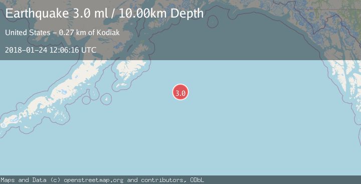 Map of GULF OF ALASKA