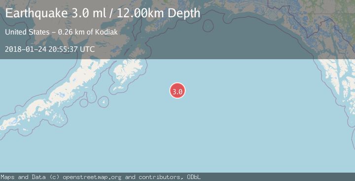 Map of GULF OF ALASKA
