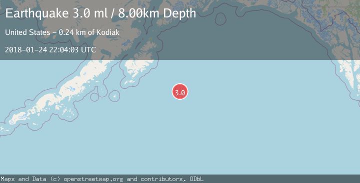Map of GULF OF ALASKA