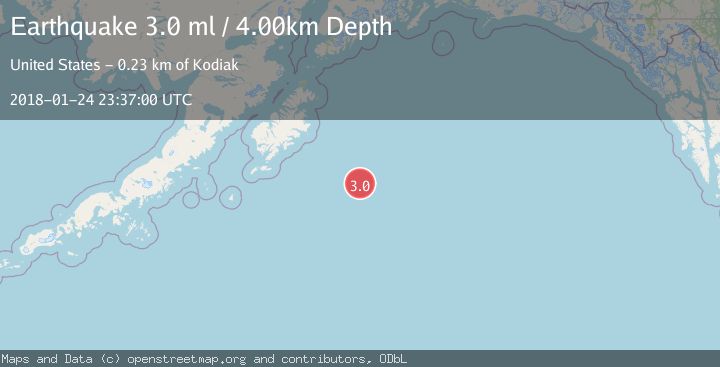 Map of GULF OF ALASKA