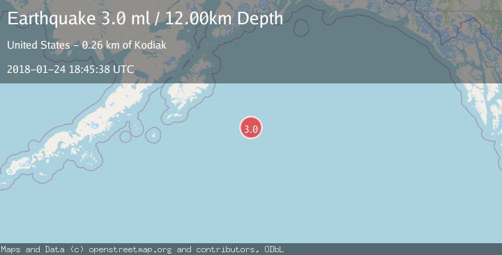 Map of GULF OF ALASKA
