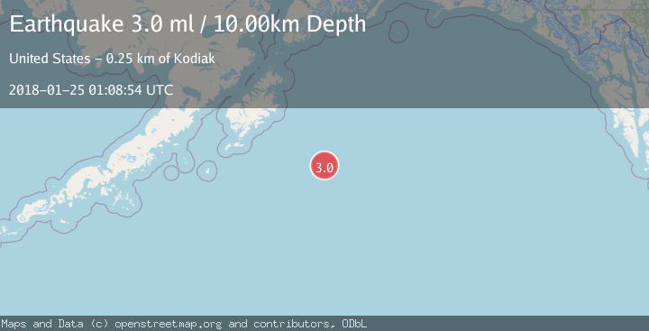 Map of GULF OF ALASKA