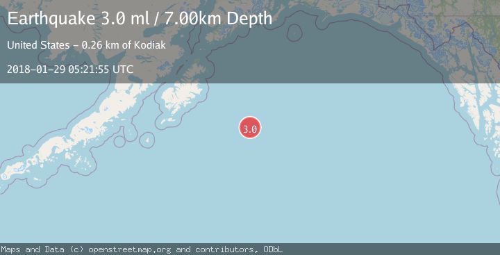 Map of GULF OF ALASKA