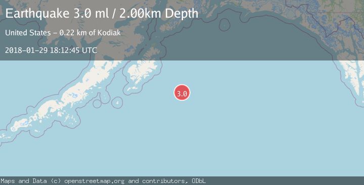 Map of GULF OF ALASKA