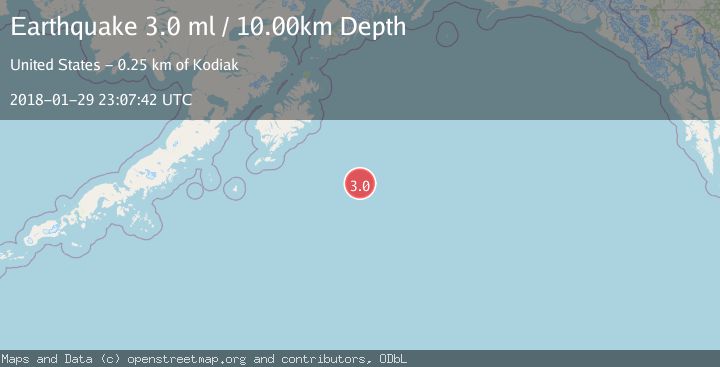 Map of GULF OF ALASKA