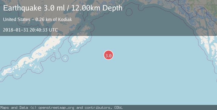 Map of GULF OF ALASKA
